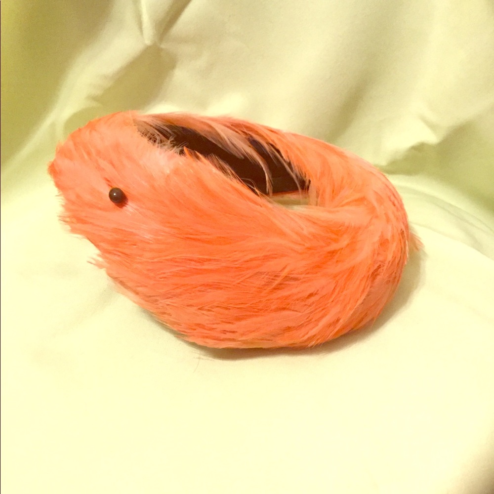 Vintage feather head accessory